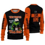 Philadelphia Flyers Sweater Personalized Grinch Fierce Orange Best Selling