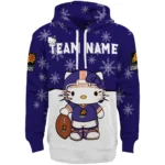 Phoenix Suns Hoodie Personalized Hello Kitty Purple Best Selling