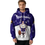 Phoenix Suns Hoodie Personalized Hello Kitty Purple Best Selling