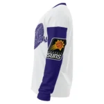 Phoenix Suns Sweater Customized Heart Sketch Purple White Best Selling
