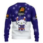 Phoenix Suns Sweater Customized Hello Kitty Purple Best Selling