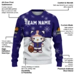 Phoenix Suns Sweater Customized Hello Kitty Purple Best Selling