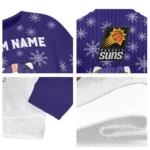 Phoenix Suns Sweater Customized Hello Kitty Purple Best Selling