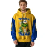 Pittsburgh Panthers Hoodie Personalized Grinch Fierce Royal Blue Best Selling
