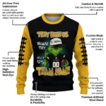 Pittsburgh Penguins Sweater Custom Grinch Fierce Yellow Best Selling