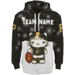 Pittsburgh Pirates Hoodie Customized Hello Kitty Black Best Selling