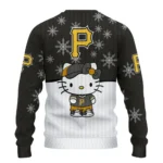 Pittsburgh Pirates Sweater Custom Hello Kitty Black Best Selling