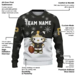 Pittsburgh Pirates Sweater Custom Hello Kitty Black Best Selling