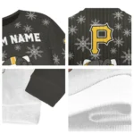 Pittsburgh Pirates Sweater Custom Hello Kitty Black Best Selling
