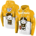 Pittsburgh Steelers Hoodie Customized Hello Kitty Gold Best Selling