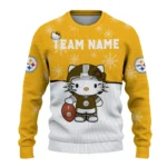 Pittsburgh Steelers Sweater Custom Hello Kitty Gold Best Selling