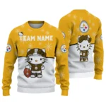 Pittsburgh Steelers Sweater Custom Hello Kitty Gold Best Selling