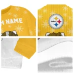 Pittsburgh Steelers Sweater Custom Hello Kitty Gold Best Selling