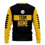 Pittsburgh Steelers Sweater Personalized Grinch Fierce Gold Best Selling