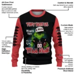 Portland Trail Blazers Sweater Custom Grinch Fierce Red Best Selling