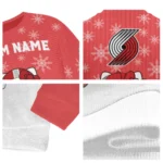 Portland Trail Blazers Sweater Customized Hello Kitty Red Best Selling