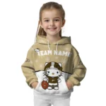 Purdue Boilermakers Hoodie Customized Hello Kitty Gold Best Selling