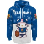 Real Madrid Hoodie Personalized Hello Kitty Yellow Best Selling