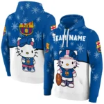Real Madrid Hoodie Personalized Hello Kitty Yellow Best Selling