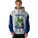 Rice Owls Hoodie Custom Grinch Fierce Navy Blue Best Selling