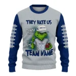 Rice Owls Sweater Personalized Grinch Fierce Navy Blue Best Selling
