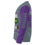 Sacramento Kings Sweater Customized Grinch Fierce Purple Best Selling