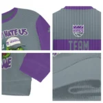 Sacramento Kings Sweater Customized Grinch Fierce Purple Best Selling