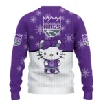 Sacramento Kings Sweater Personalized Hello Kitty Purple Best Selling