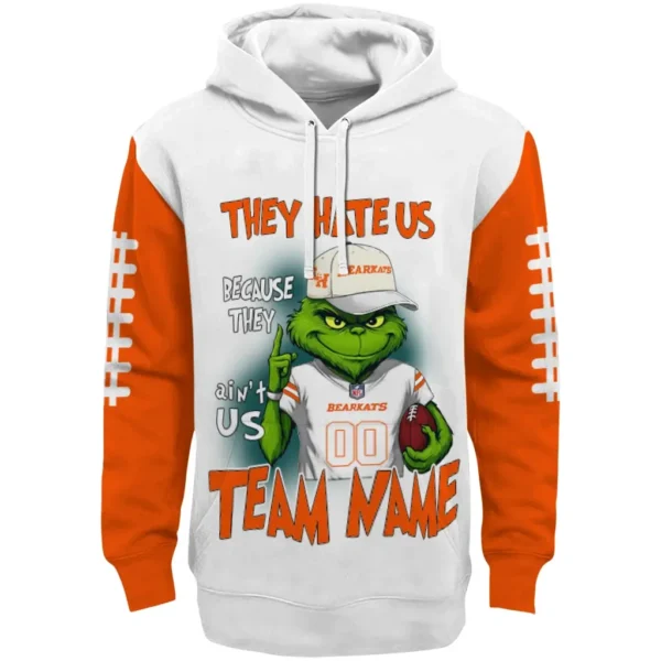Sam Houston Bearkats Hoodie Customized Grinch Fierce Orange Best Selling