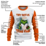 Sam Houston Bearkats Sweater Custom Grinch Fierce Orange Best Selling