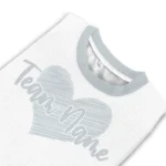 San Antonio Spurs Sweater Custom Heart Sketch Silver White Best Selling