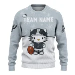 San Antonio Spurs Sweater Custom Hello Kitty Silver Best Selling