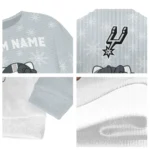 San Antonio Spurs Sweater Custom Hello Kitty Silver Best Selling