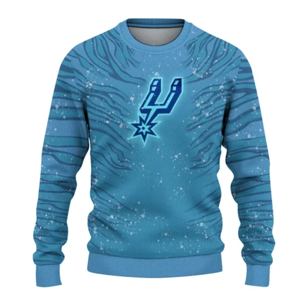 San Antonio Spurs Sweater Customized Tiger Pattern Best Selling