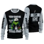 San Antonio Spurs Sweater Personalized Grinch Fierce Silver Best Selling