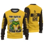 San Diego Padres Sweater Custom Grinch Fierce Brown Best Selling