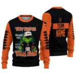 San Francisco Giants Sweater Customized Grinch Fierce Orange Best Selling