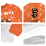 San Francisco Giants Sweater Personalized Hello Kitty Orange Best Selling