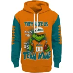 San Jose Sharks Hoodie Personalized Grinch Fierce Teal Best Selling