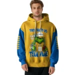 San Jose State Spartans Hoodie Custom Grinch Fierce Blue Best Selling