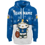 San Jose State Spartans Hoodie Customized Hello Kitty Blue Best Selling