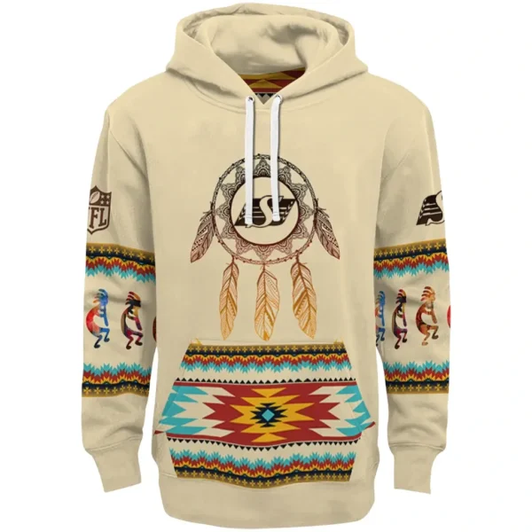 Saskatchewan Roughriders Hoodie Personalized Dreamcatcher Feathers Best Selling