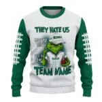 Saskatchewan Roughriders Sweater Customized Grinch Fierce Green Best Selling