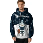Seattle Kraken Hoodie Customized Hello Kitty Blue Best Selling