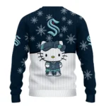 Seattle Kraken Sweater Custom Hello Kitty Blue Best Selling