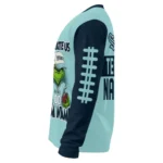 Seattle Kraken Sweater Personalized Grinch Fierce Blue Best Selling