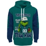 Seattle Mariners Hoodie Custom Grinch Fierce Navy Blue Best Selling