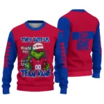Smu Mustangs Sweater Personalized Grinch Fierce Blue Best Selling