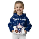 South Alabama Jaguars Hoodie Custom Hello Kitty Blue Best Selling