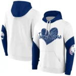 South Alabama Jaguars Hoodie Customized Scribble Heart Blue White Best Selling